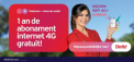 1 an de abonament internet 4G gratuit de la Unite!