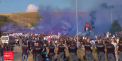 Peste trei sute de jandarmi au mentinut ordinea la inmormantarea lui Fabrizio Piscitelli, liderul celei mai faimoase galerii de fotbal din Italia. Acesta a fost petrecut pe ultimul drum cu fumigene si cantece - VIDEO