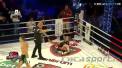 Luptatorul moldovean, Victor Apostol, a reusit un knockout ca in filme la gala K1 din Romania. Sportivul si-a trimis adversarul la pamant, dupa o lovitura fulgeratoare de genunchi - VIDEO