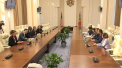 Consilierul presedintelui SUA pentru securitate nationala, John Bolton, intampinat de catre Maia Sandu, la Chisinau- VIDEO