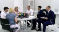 Socialistul Ion Ceban si fostul primar interimar Ruslan Codreanu au depus actele pentru a candida la alegerile locale. Cei doi au venit la aceasi ora, iar Codreanu a fost nevoit sa astepte la usa pana deputatul socialist a iesit - VIDEO