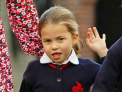 Printesa Charlotte, prima zi de scoala. Cum si-a facut micuta aparitia in fata fotografilor