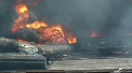 Stare de alerta dupa ce un tren a luat foc. Mai multi copii, evacuati din scoli