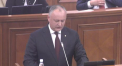 Igor Dodon arunca sageti in partenerii din coalitie. Presedintele se declara nemultumit de activitatea guvernului asumat de Blocul ACUM. In timpul criticilor facute in Parlament, trei deputati de la PAS si PPDA au parasit sala - VIDEO