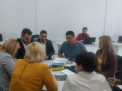 Fostul ministru al Apararii, Vitalie Marinuta, depune actele pentru a se inregistra in calitate de candidat la functia de primar de Chisinau