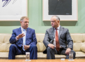 Igor Dodon a avut o intrevedere cu omologul sau din Romania, Klaus Iohannis. Despre ce au discutat sefii statelor