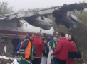 Un avion s-a prabusit langa aeroportul Lviv din Ucraina. Oficial: „Sunt mai multe victime” - FOTO