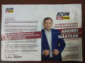 Andrei Nastase ar fi incalcat legea electorala, imprimand pe pliantele sale imaginea lui Stefan cel Mare si pe cea a primariei, alaturi de fotografia sa. Judecatoria Chisinau il obliga sa lichideze stocul ramas de pliante si sa inceteze distribuirea lor. Anuntul, facut de Valeriu Munteanu - FOTO/VIDEO
