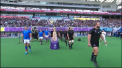 Noua Zeelanda a invins selectionata Namibiei, la Campionatul Mondial de Rugby, si face inca un pas spre calificare in sferturile de finala ale competitiei. Acelasi succes il are si Franta, care a obtinut victorie in fata echipei din Tonga - VIDEO