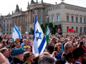 Manifestatie impotriva antisemitismului la Berlin, in urma atacului din Halle