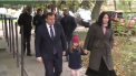 Andrei Nastase a mers sa voteze cu sotia si fiica, dar si colegii de partid. Ce declaratii a facut candidatul blocului ACUM la sefia capitalei - VIDEO