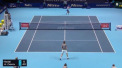 Rafael Nadal, numarul unu mondial, a fost invins clar in doua seturi, de germanul Alexander Zverev, in partida de debut a Turneului Campionilor - VIDEO