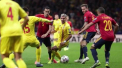 Romania a fost invinsa de Spania in preliminarii pentru Campionatul European din 2020. 5:0 a fost scorul intalnirii de pe stadionul din Madrid - VIDEO
