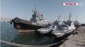 Cele trei nave confiscate de Rusia in urma scandalului din stramtoarea Kerci au ajuns in Ucraina. Vladimir Zelenski a venit personal sa le primeasca si s-a aratat nemultumit de cele vazute. Acesta cere Moscovei sa intoarca totul - VIDEO