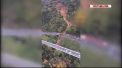 O portiune de autostrada de aproximativ 30 de metri s-a prabusit in Italia - VIDEO