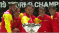 Echipa Spaniei de tenis de camp a castigat Cupa Davis, pentru a sasea oara in istorie. Ibericii si-au trecut trofeul in palmares dupa ce au invins in finala formatia Canadei. Punctul victoriei a fost obtinut de Rafael Nadal, care l-a invins pe Denis Shapovalov - VIDEO