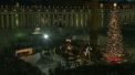 Vaticanul a aprins luminile in bradul de Craciun. Arborele are inaltimea unui bloc cu 5 etaje