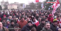 Proteste masive la Minsk. Oamenii au iesit in strada pentru a-si exprima nemultumirea fata de un proiect de integrare dintre Belarus si Rusia - VIDEO