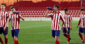 Atletico Madrid este ultima echipa care si-a asigurat prezenta in optimile Ligii Campionilor, dupa ce a invins-o aseara pe Lokomotiv Moscova - VIDEO
