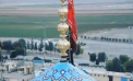 Semnul ca Iranul se pregateste de razboi. Steagul arborat intr-un loc sfant