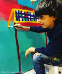 La 7 ani, un ''mini Picasso'' din Germania face valuri in lumea artei