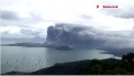 Imagini parca desprinse din filme vin din Filipine. La cateva zeci de kilometri de capitala, un vulcan a erupt, improscand cu cenusa si pietre ce ajungeau la mai bine de 15 kilometri distanta - VIDEO