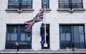 Britanicii au retras drapelul UE de pe sediul reprezentantei lor la Bruxelles
