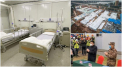 Primele imagini din spitalul Huoshenshan, construit de chinezi in 9 zile. Azi, au fost internati primii pacienti - VIDEO