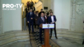 Alaturi de pretori si viceprimari, Ion Ceban si-a prezentat raportul de activitate in cele 100 de zile in fotoliul de edil. Desi multe din promisiuni sunt inca pe foaie, primarul declara ca le vom vedea si in practica… in curand - VIDEO