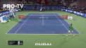 Dupa ce a devenit campion de opt ori la Australian Open, Novak Djokovic a debutat la turneul ATP de la Dubai, reusind sa obtina victoria. Numarul unu mondial a trecut in doua seturi de un tenisman din Tunisia - VIDEO