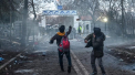 Violente la granita Turciei cu Grecia: Politistii au folosit gaze lacrimogene, migrantii au aruncat cu pietre - VIDEO