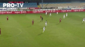 Campiona en-titre, CFR Cluj, a incheiat la egalitate duelul cu Gaz Metan Medias, scor 0 la 0. Partida a fost marcata de un moment incredibil - VIDEO