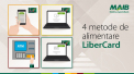 4 metode digitale de alimentare LiberCard