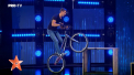 Romanii au talent 2020: Iulian Zaharie si bicicleta sa, combinatia perfecta pentru spectacol - VIDEO