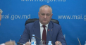 Igor Dodon: "Suntem in asteptare a cateva sute de cazuri in urmatoarele saptamani" - VIDEO