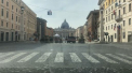 Roma, oras aproape pustiu dupa noile masuri contra coronavirusului - VIDEO