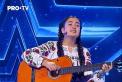 Daniela Plesca, moment emotionant pe scena Romanii au talent - VIDEO