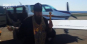 Cativa preoti au facut drumul crucii nu pe jos, ci in zbor...la propriu. Intr-un avion de mici dimensiuni si cu icoane facatoare de minuni la bord, Episcopul de Ungheni si Nisporeni a facut inconjorul tarii in aer - VIDEO