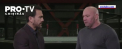Desi cu doua zile in urma presedintele UFC, Dana White, a anuntate ca a inchiriat o insula privata pentru organizarea mult asteptatei gale de lupte, aseara s-a anuntat ca toate duelurile se amana. White a mentionat faptul ca ordinul a venit de sus si nu a avut de ales - VIDEO