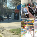 In plina pandemie de coronavirus, intr-o ghereta din capitala se vindeau ilegal bauturi alcoolice. Ce au facut oamenii legii, dupa ce au vazut un grup de oameni care stateau in fata magazinului - VIDEO