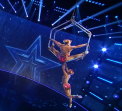 Romanii au talent 2020: Air Trio Hexagon, moment extraordinar de acrobatie - VIDEO