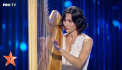 Romanii au talent 2020: Mariana Tudor Ulianoschi. Sunetul magic al harpei i-a adus 4 DA - VIDEO
