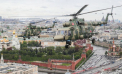 Un elicopter al armatei ruse s-a prabusit la Moscova. Tot echipajul a murit