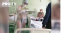 O asistenta medicala din regiunea Tula a devenit vedeta in presa si pe internet din cauza unor poze in costumul de protectie. Sau mai exact din cauza lenjeriei de sub acesta - VIDEO
