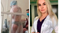 Ce s-a intamplat pana la urma cu asistenta medicala din Rusia care si-a pus costumul de protectie peste lenjeria intima