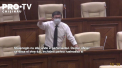 Procurorul General urma sa vina in plen sa vorbeasca despre situatia deputatilor de la PRO Moldova. Acest lucru nu s-a mai intamplat, din lipsa de cvorum - VIDEO