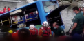 Tragedie in China. Cel putin 21 de adolescenti au murit si 15 au fost raniti dupa ce un autobuz a plonjat intr-un lac artificial - VIDEO