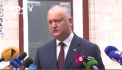Cum raspunde Igor Dodon, intrebat despre declaratiile ambasadorului rus la Chisinau care a spus ca trupele rusesti nu se vor retrage de pe teritoriul tarii noastre - VIDEO
