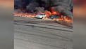 VIDEO socant. O conducta cu petrol a explodat in Egipt. 17 oameni au fost raniti