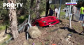 O masina de lux in valoare de peste doua milioane de dolari, a fost complet distrusa intr-un accident care a avut loc in Australia - VIDEO